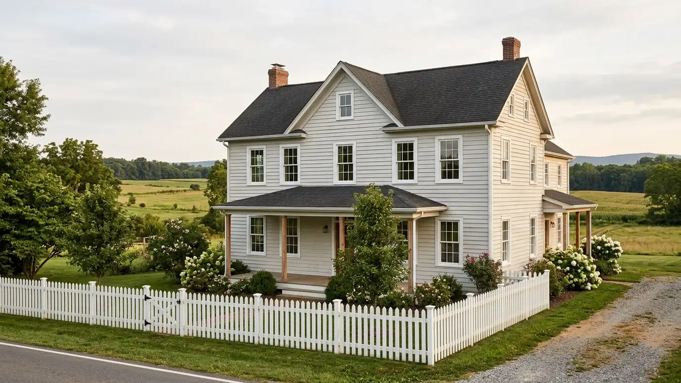A well-kept home in Lewisburg, Tennessee with clean new windows on a quiet street