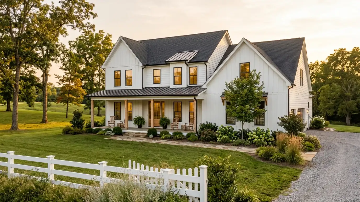 A well-kept home in Nolensville, Tennessee with clean new windows on a quiet street