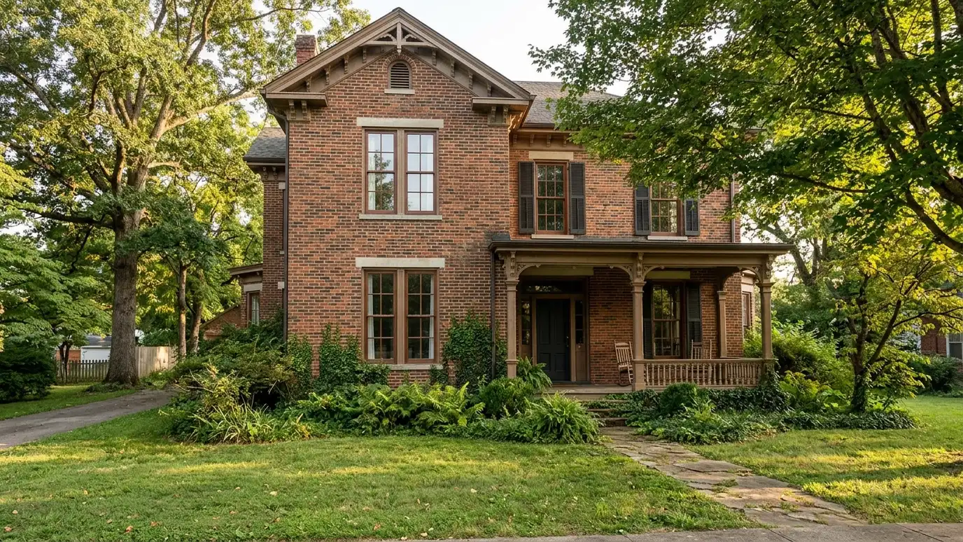Replacement windows and window installation in Springfield, TN A well-kept home in Springfield, Tennessee with clean new windows on a quiet street