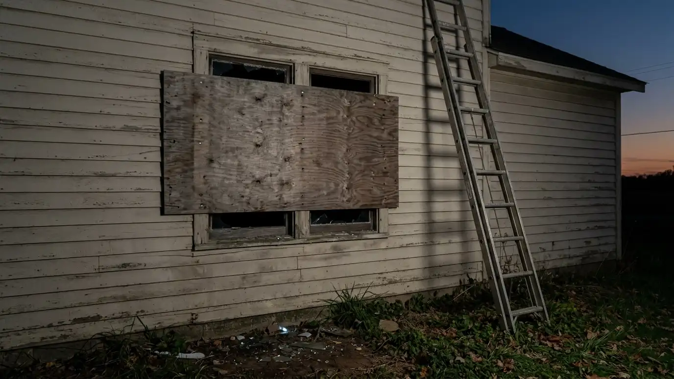 Emergency Window Repair and Board-Up in Nashville and Middle Tennessee