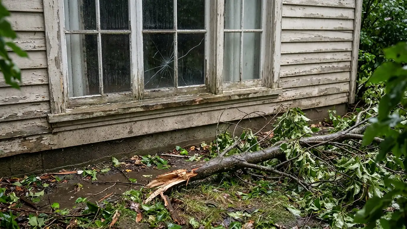 Storm Damage Window Repair in Nashville and Middle Tennessee