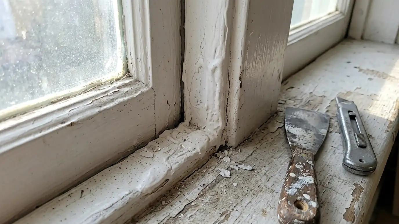 Stuck or Painted-Shut Window Repair in Nashville and Middle Tennessee