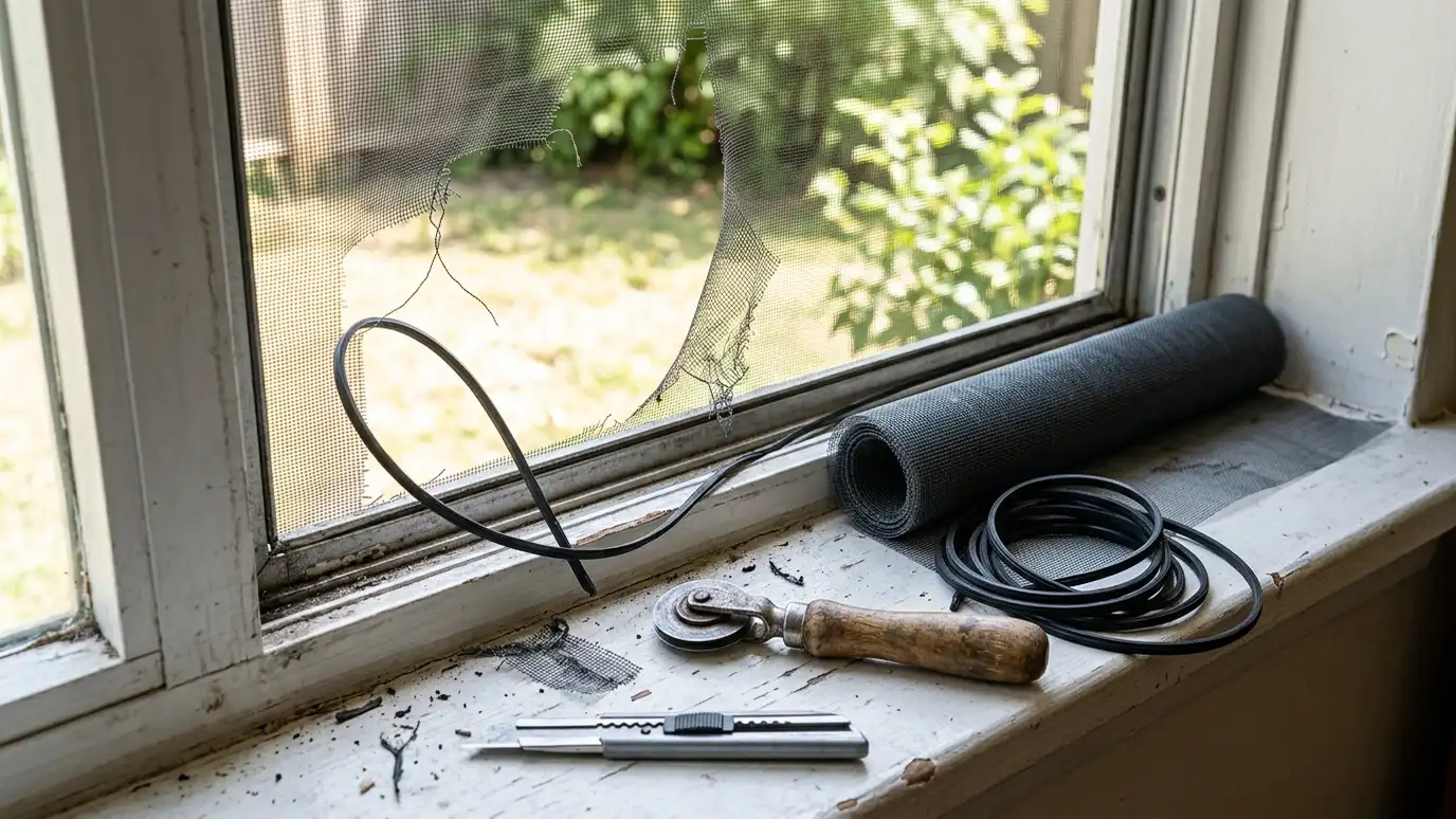 Window Screen Repair and Replacement in Nashville and Middle Tennessee